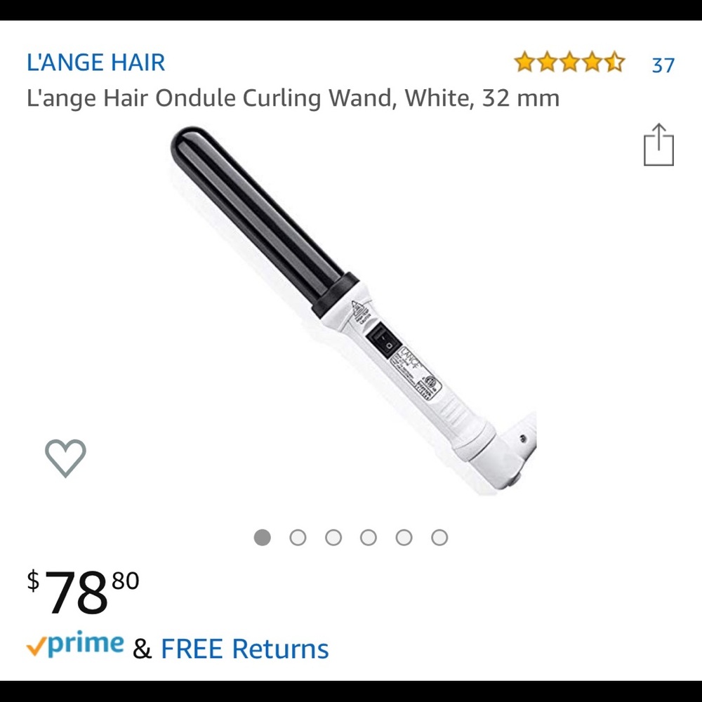 Curling wand
